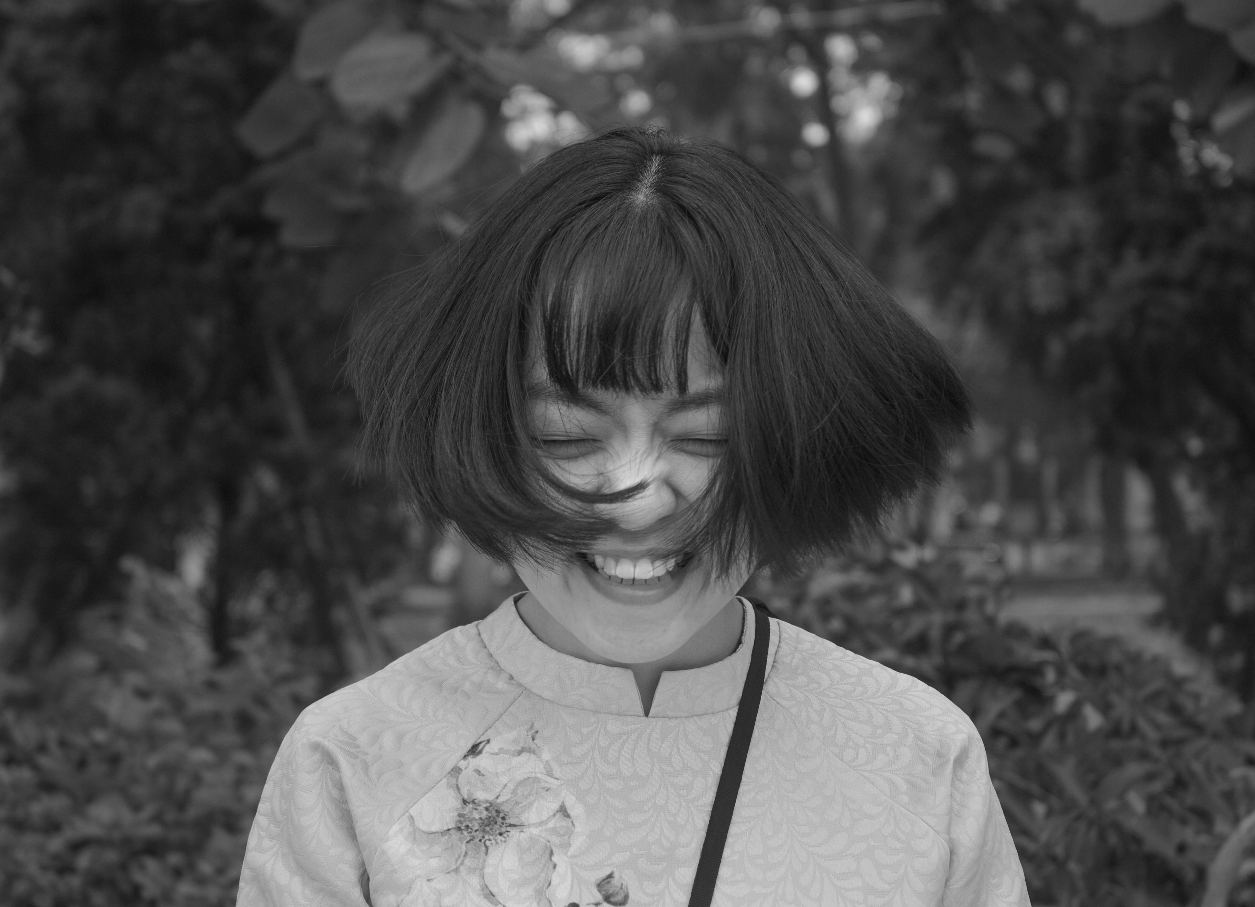 Smiling